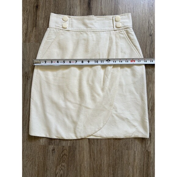 Tibi Skirt Ivory Size 2 - Picture 5 of 6